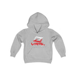 Viral Qualifier Youth Heavy Blend Hooded Sweatshirt RED